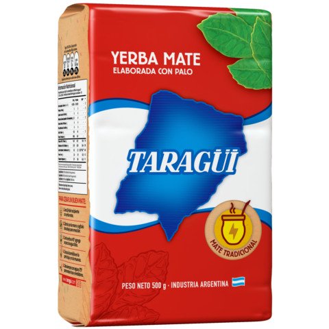 Taragüi Yerba Mate Original with stems