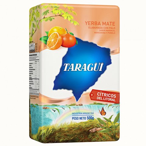 Yerba mate Taragüi Cítricos del Litoral